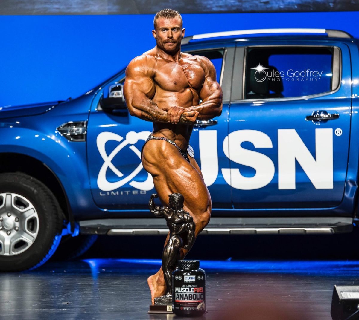 Bodybuilder crowned Mr Universe after ten years competing for title