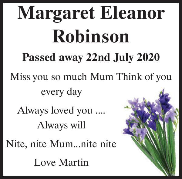 Margaret Eleanor Robinson