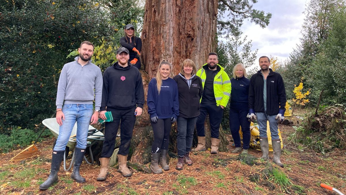 Wolston volunteers transform disused woodland into new nature walk 